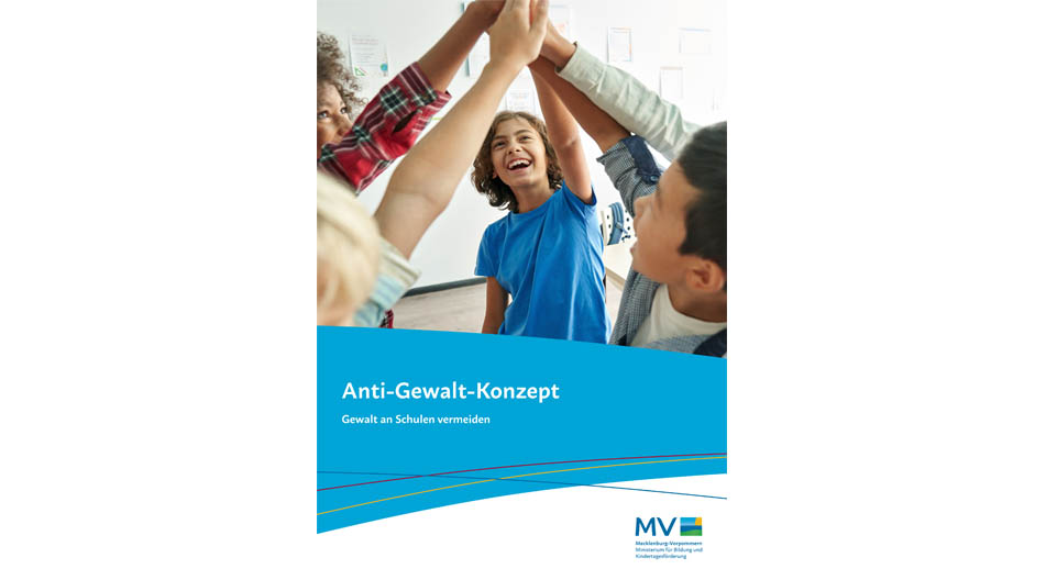 Titelblatt Anti-Gewalt-Konzept Gewalt an Schulen vermeiden