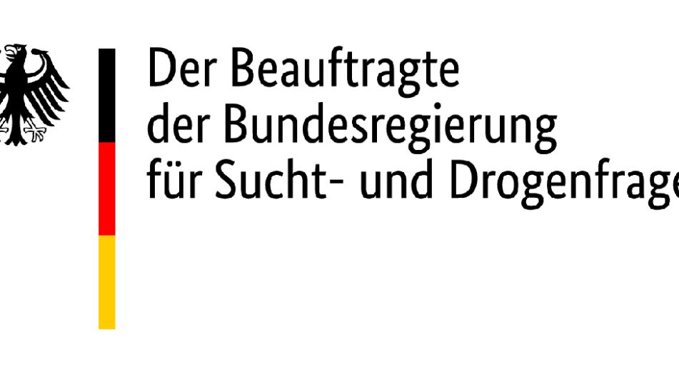 Das Logo des Beauftragten der Bundesregierung für Sucht- und Drogenfragen Das Logo des Beauftragten der Bundesregierung für Sucht- und Drogenfragen